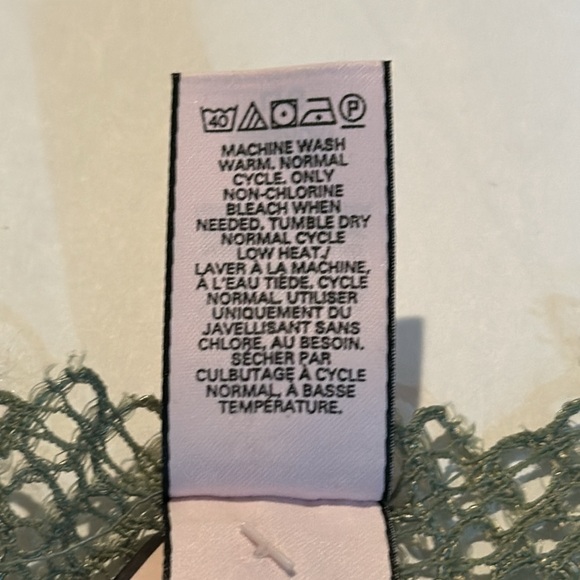 VICTORIA’S SECRET Lace Panties Shorties Green Size L/G NWT - Picture 9 of 9